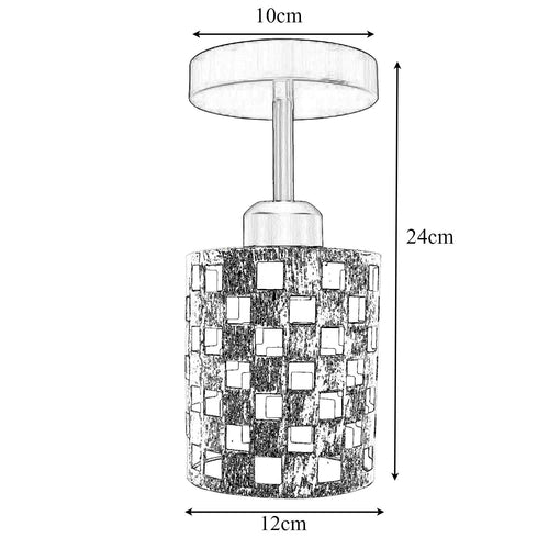 Modern flush ceiling light E27 lamp~1403