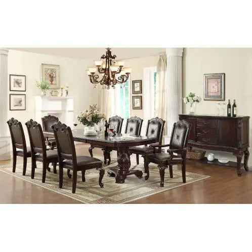 Kiera - Side Chair Set Of 2- Brown