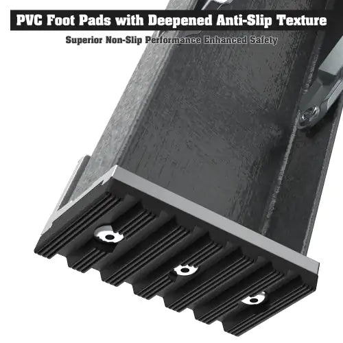 Fibreglass Step Ladder 6-Step 250lbs Gray